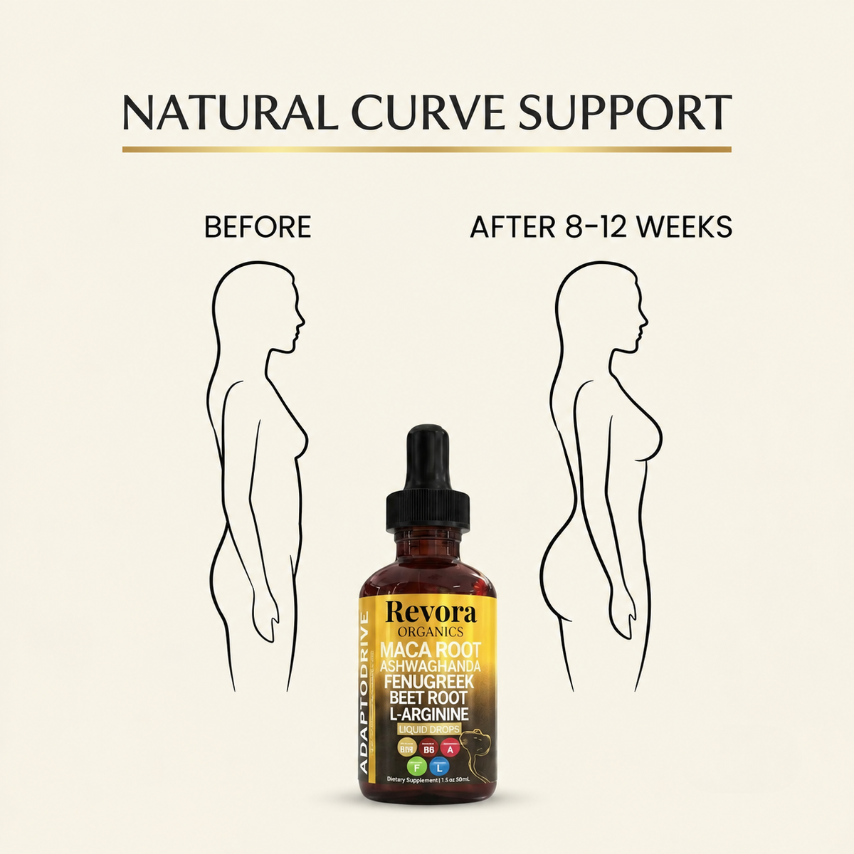 Liquid Maca Root – Hips & Glute Curve Support