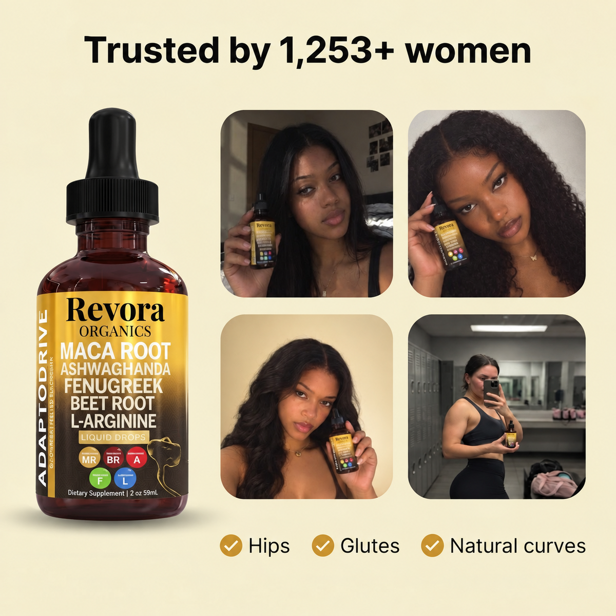 Liquid Maca Root – Hips & Glute Curve Support