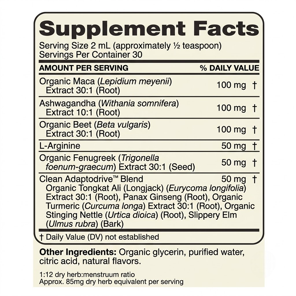 Liquid Maca Root – Hips & Glute Curve Support
